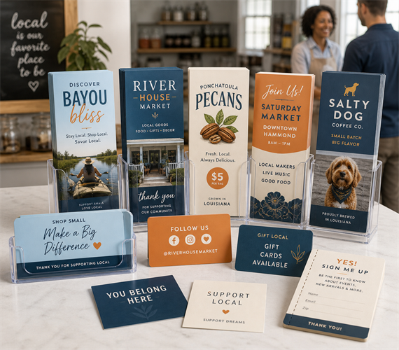 RACK & PUSHCARDS