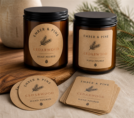 Kraft Paper Labels
