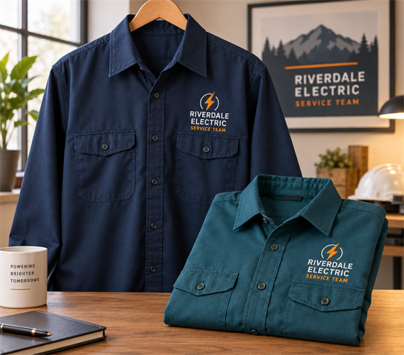 Embroidered Work Shirts