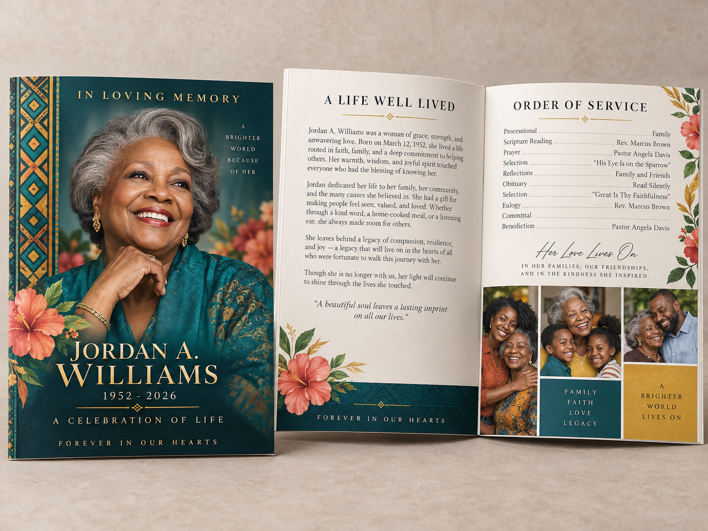 Celebration in Color professional design template