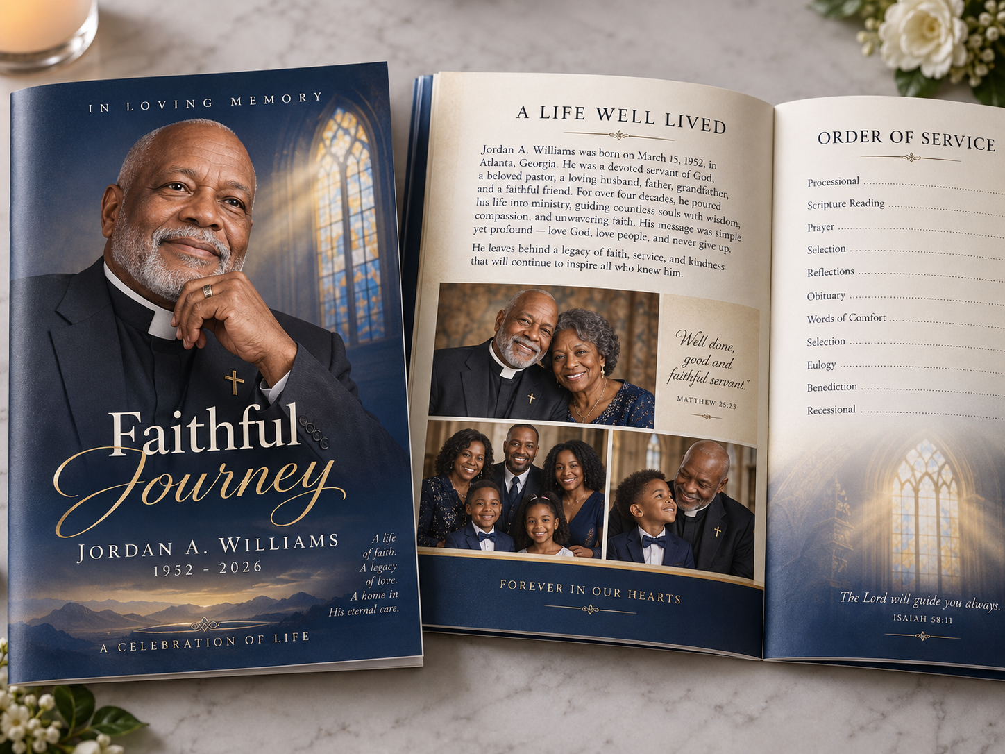 Faithful Journey professional design template