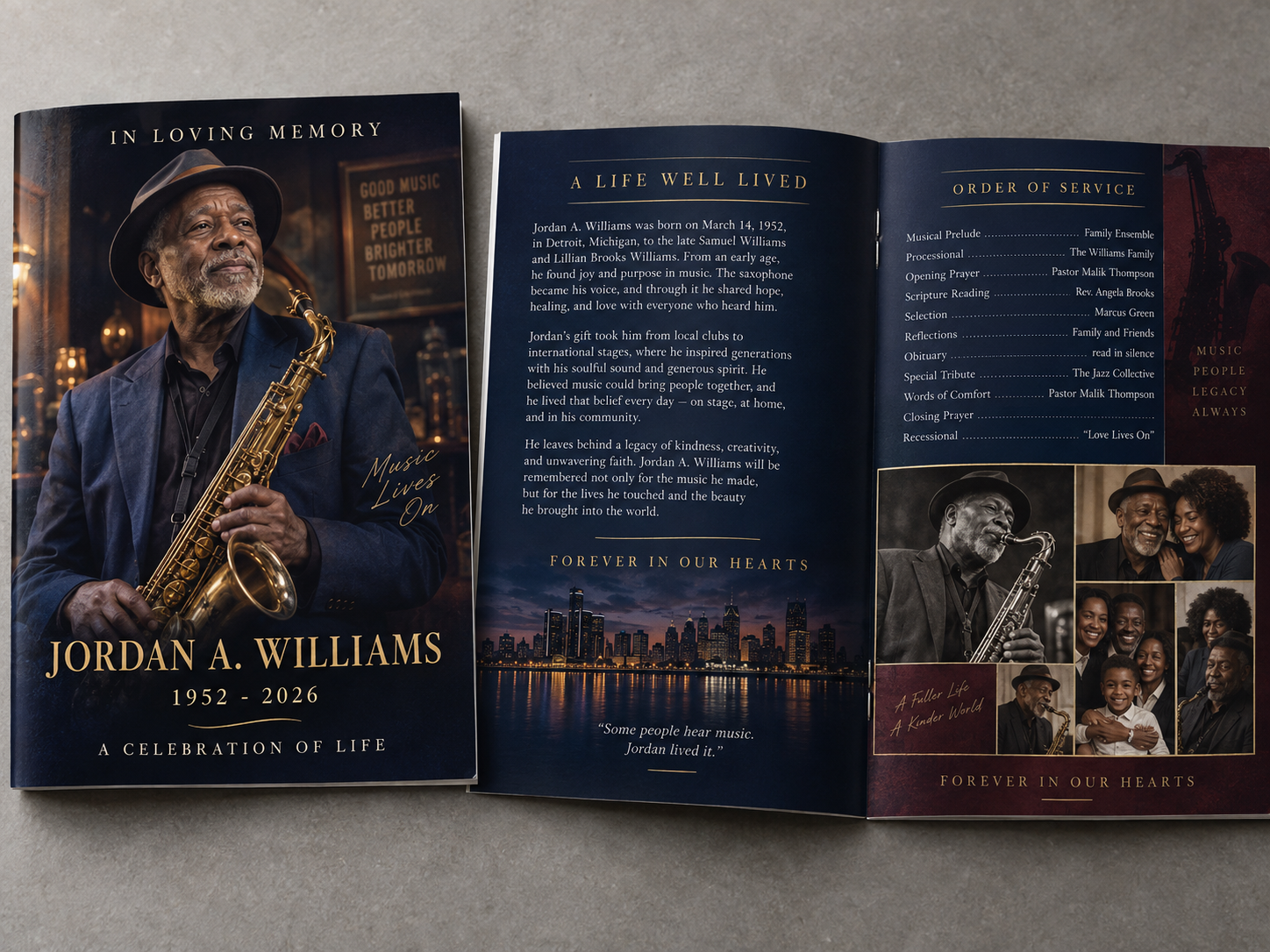 Jazz Legacy professional design template