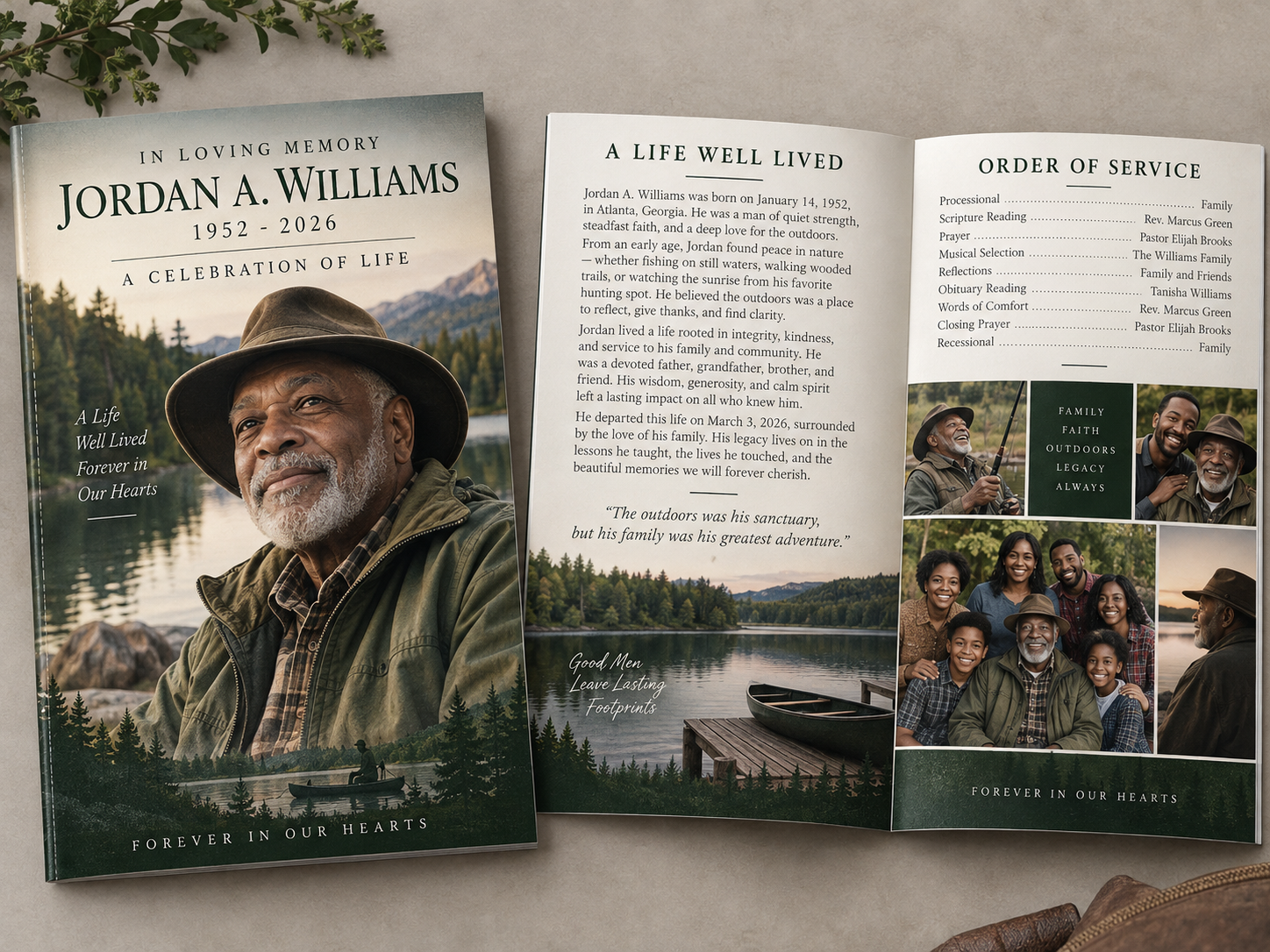 Sportsman Legacy professional design template