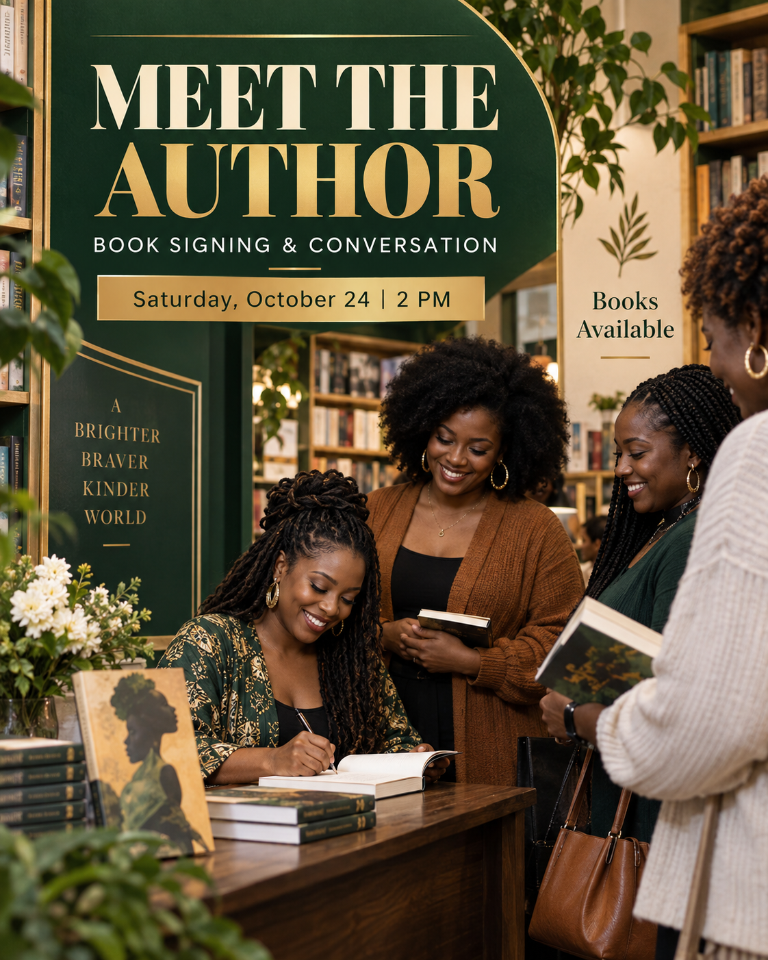 Meet the Author professional design template