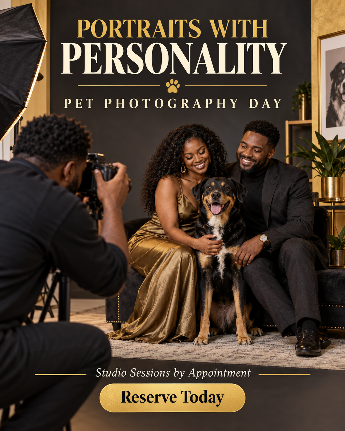 Portraits with Personality professional design template