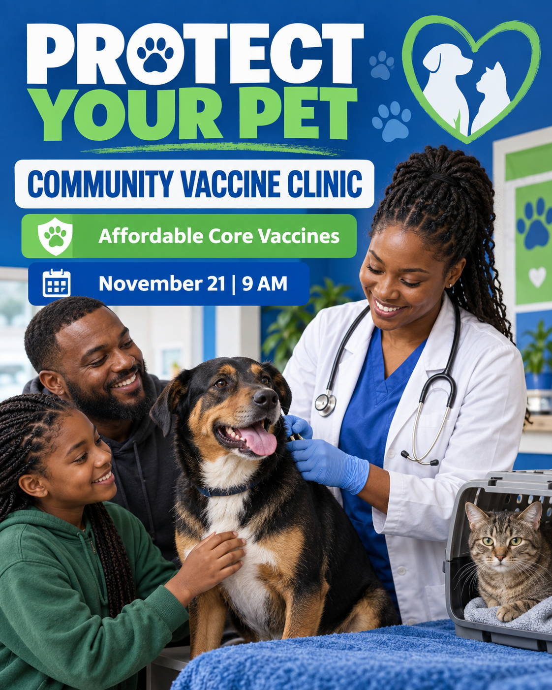 Protect Your Pet professional design template
