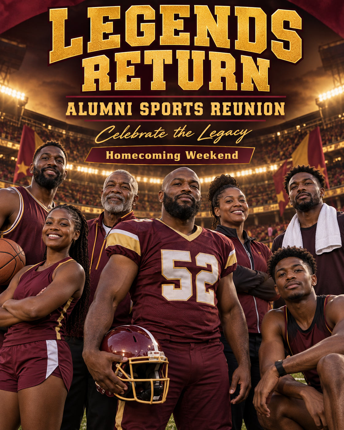 Legends Return professional design template