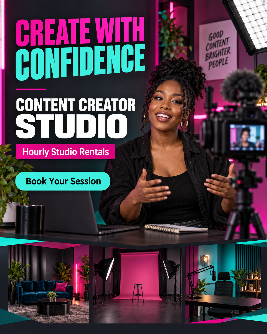 Create with Confidence professional design template