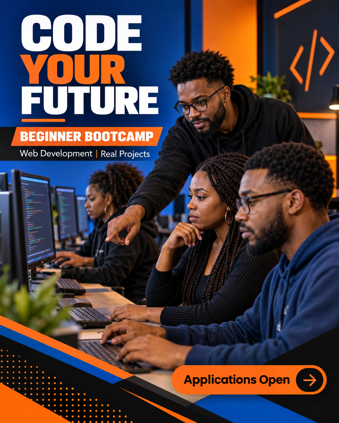 Code Your Future professional design template