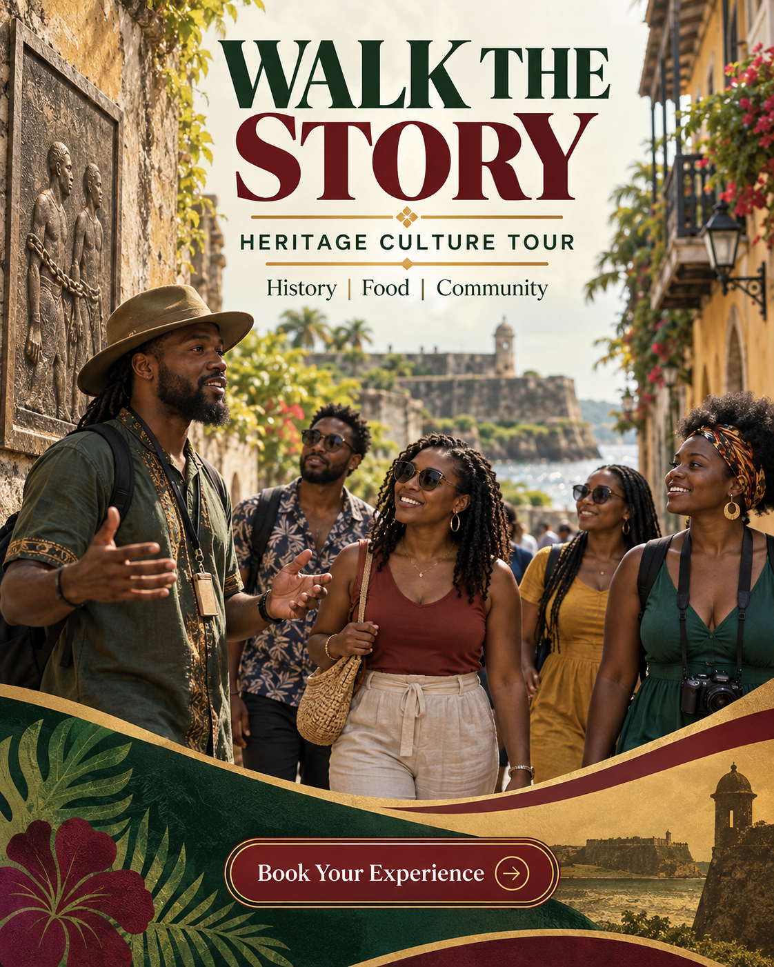 Walk the Story professional design template