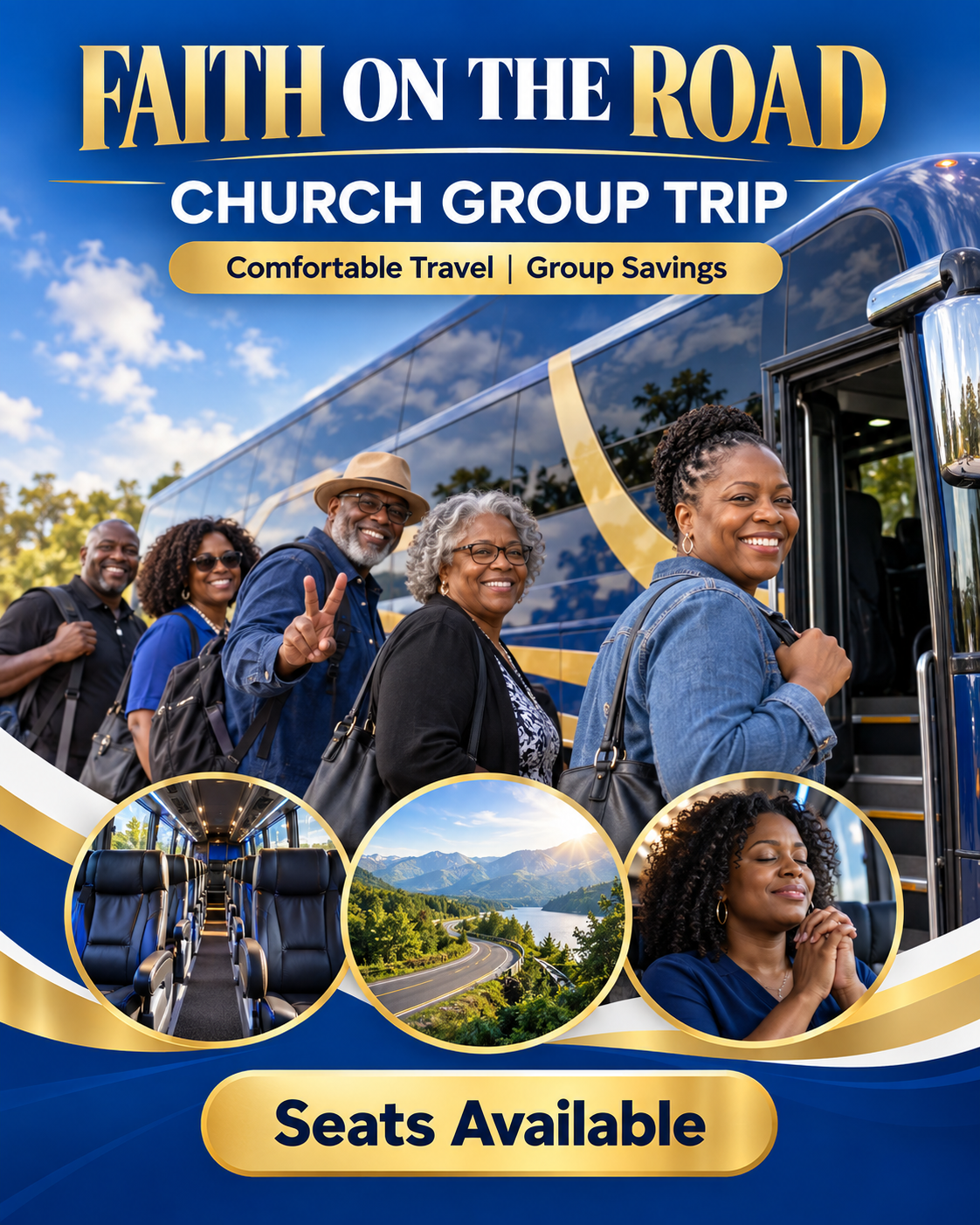 Faith on the Road professional design template
