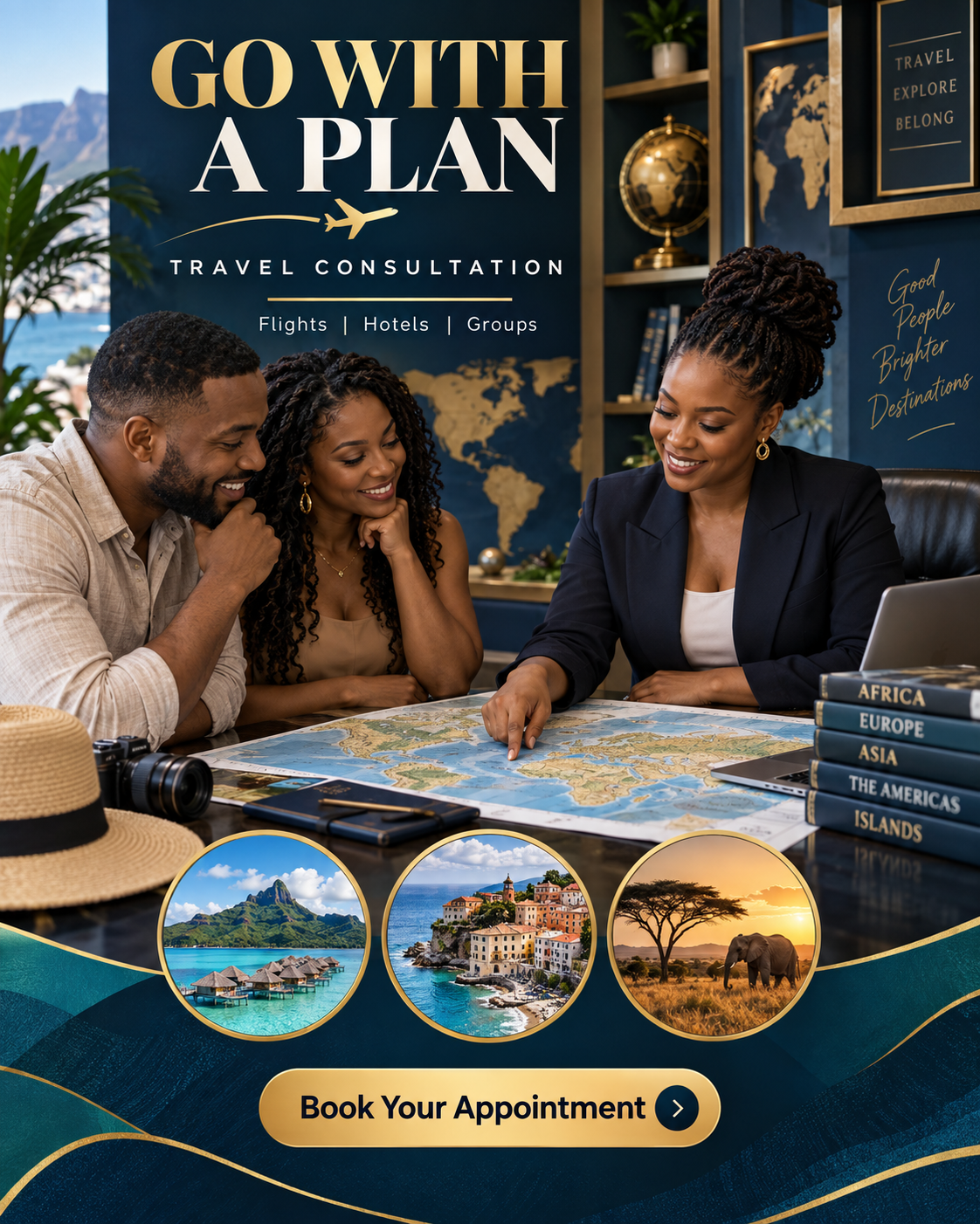 Go with a Plan professional design template