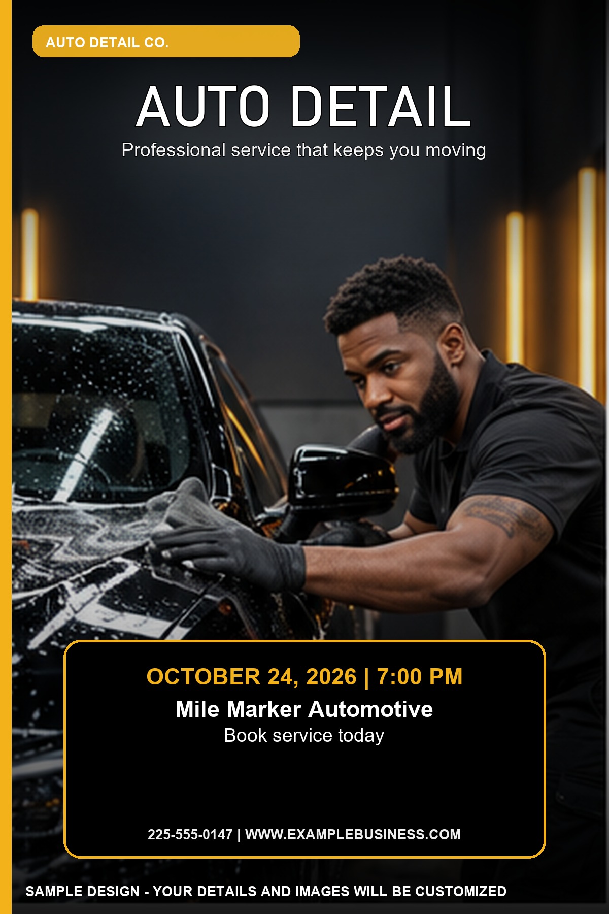 Auto Detail professional design template