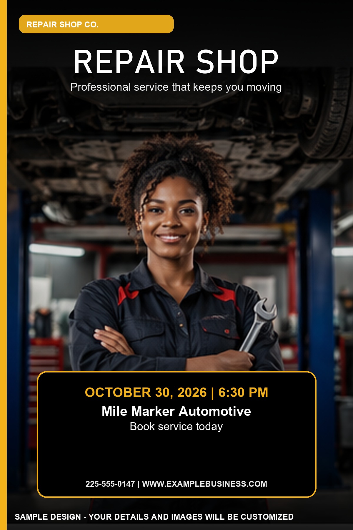 Repair Shop professional design template