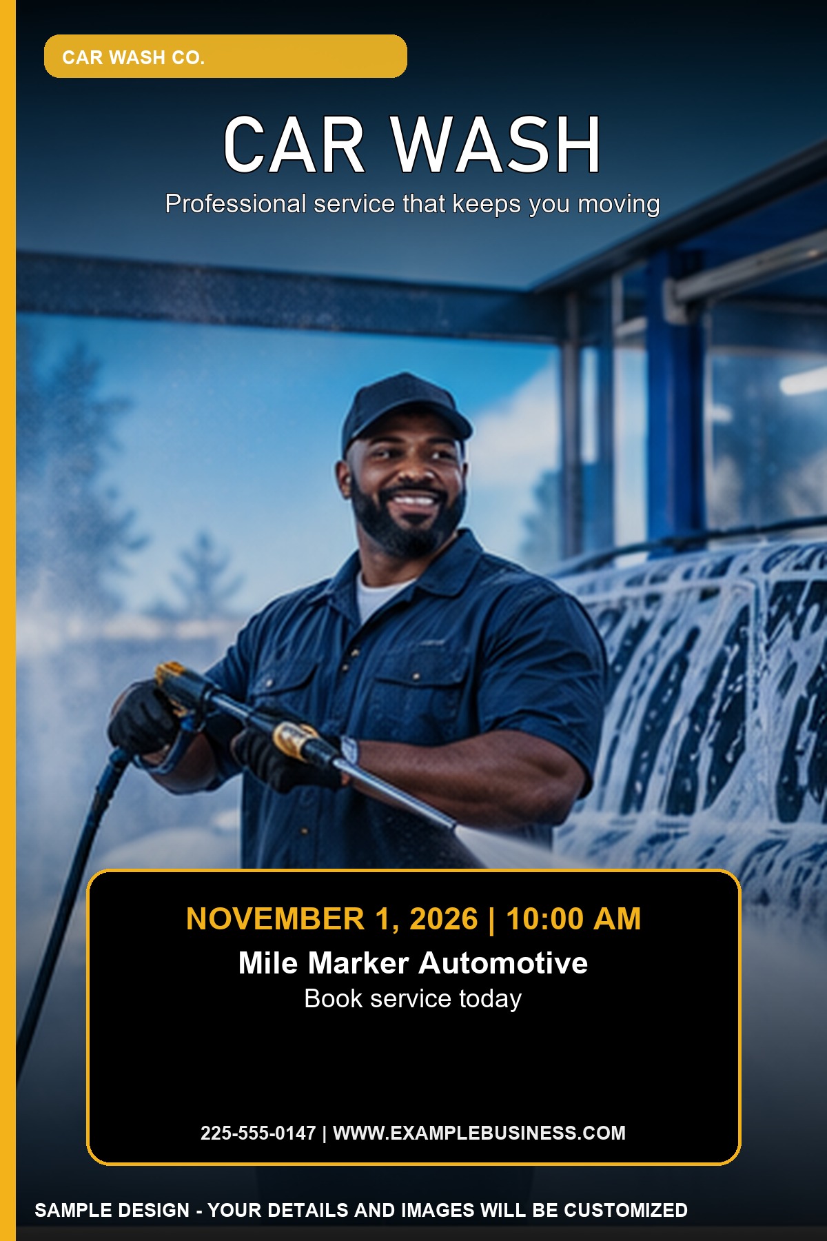 Car Wash professional design template