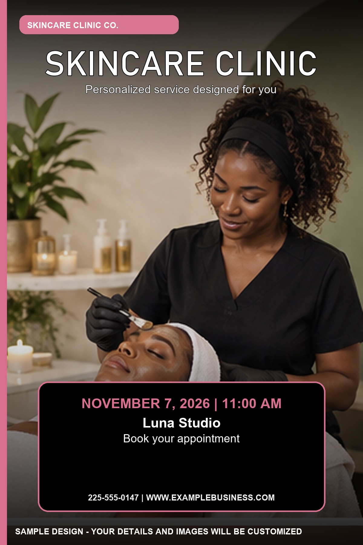 Skincare Clinic professional design template