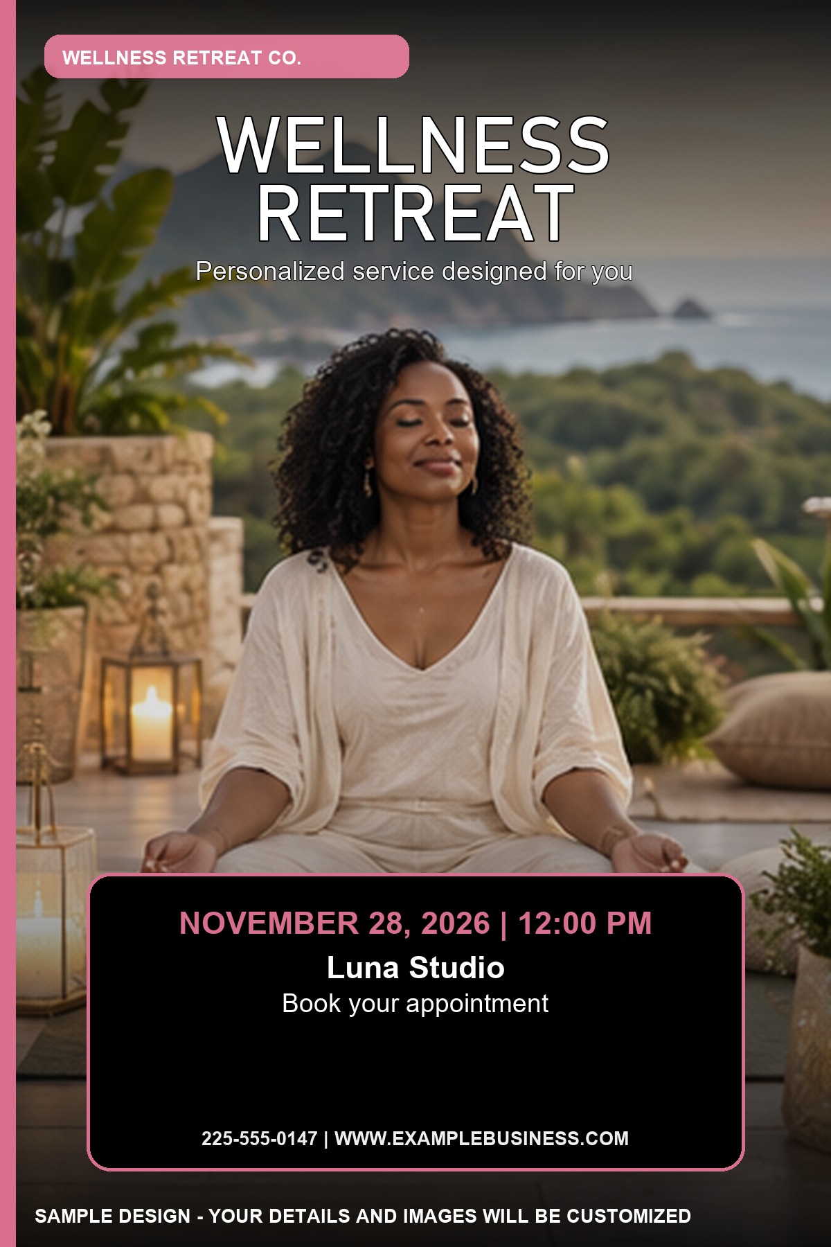 Wellness Retreat professional design template