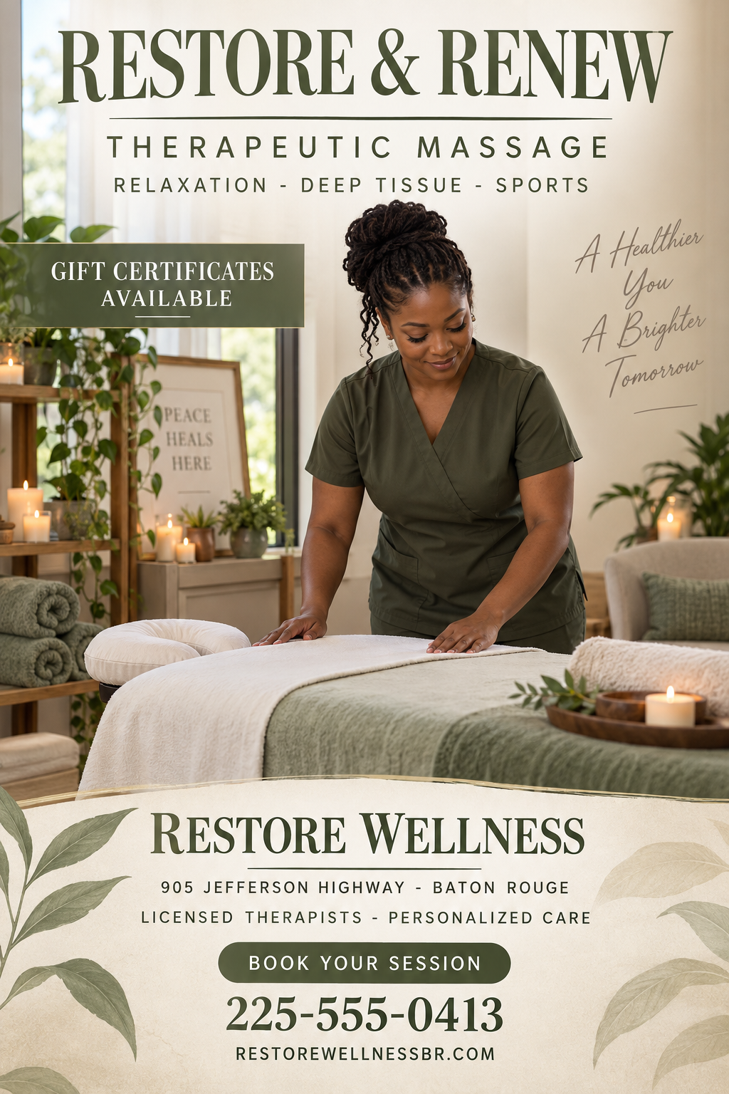 Restore & Renew professional design template