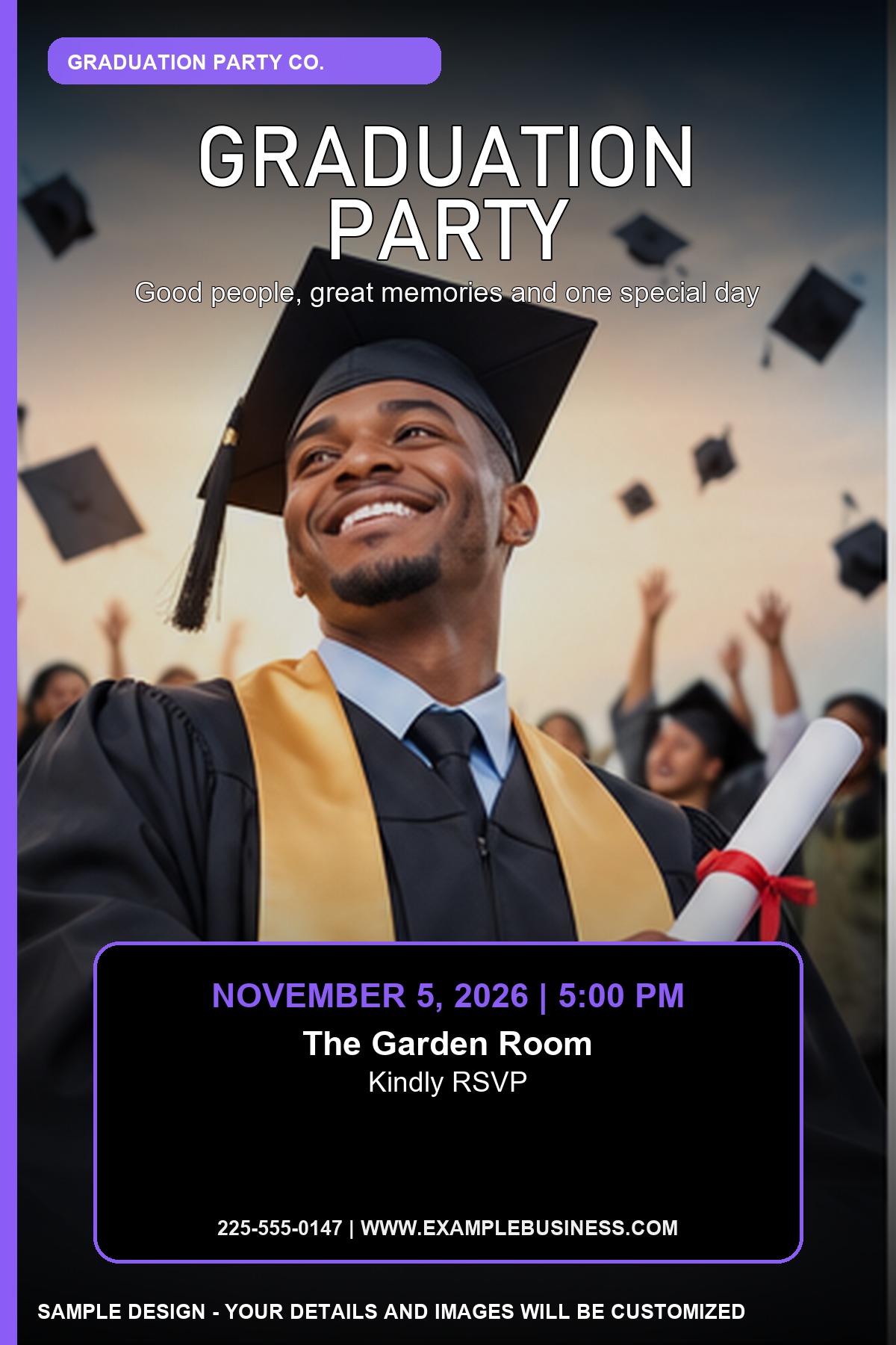 Graduation Party professional design template