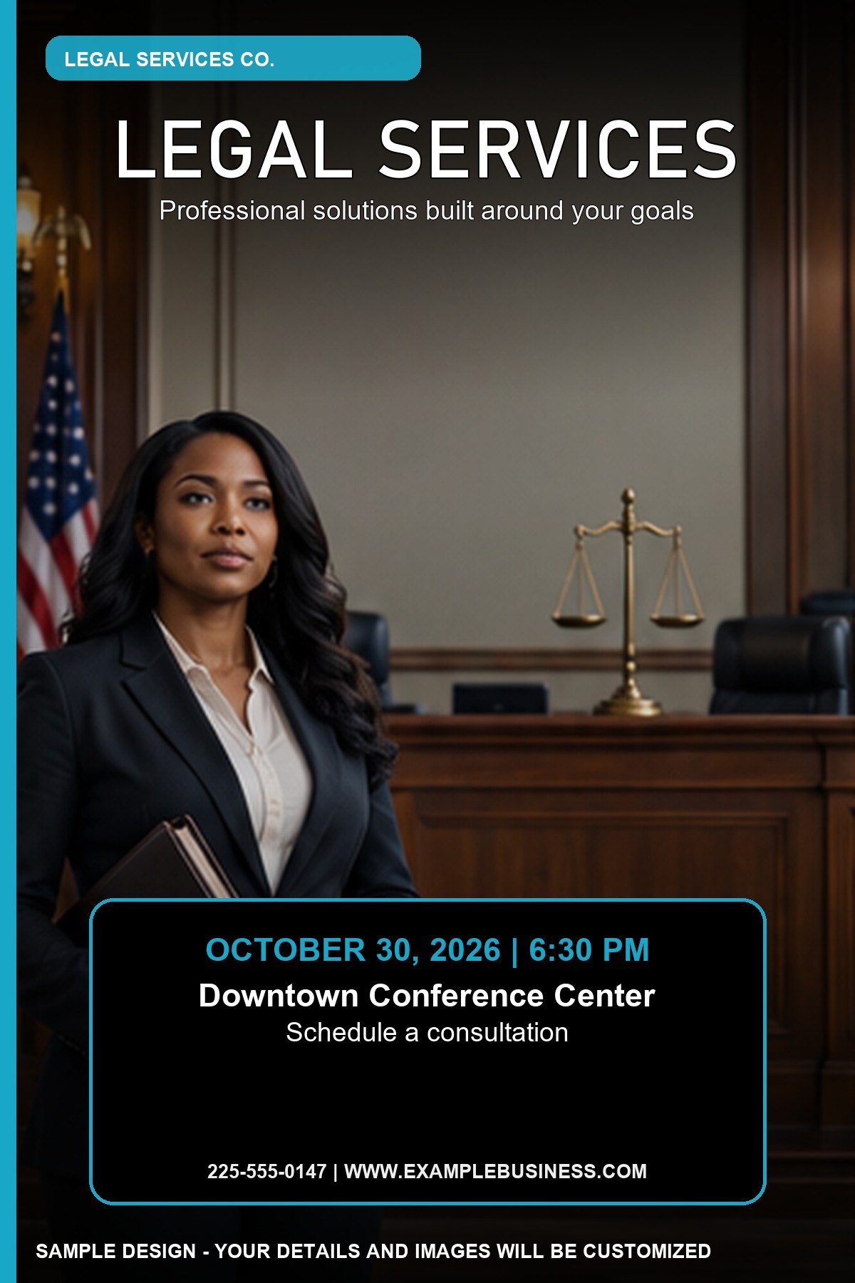 Legal Services professional design template