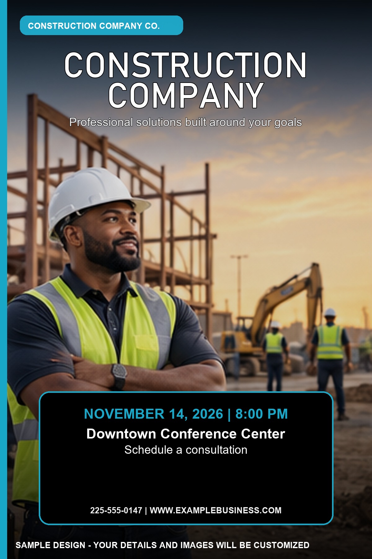 Construction Company professional design template