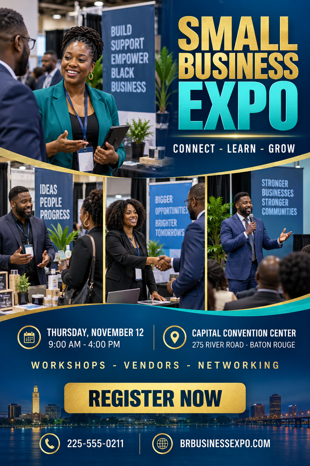 Small Business Expo professional design template
