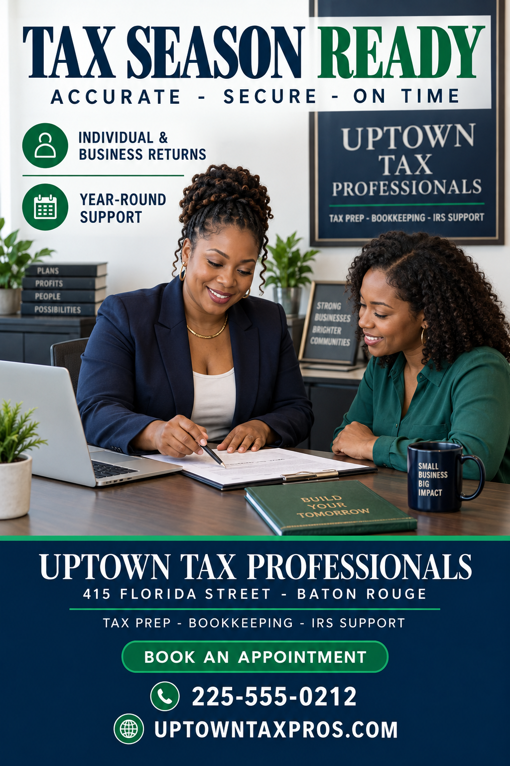 Tax Season Ready professional design template