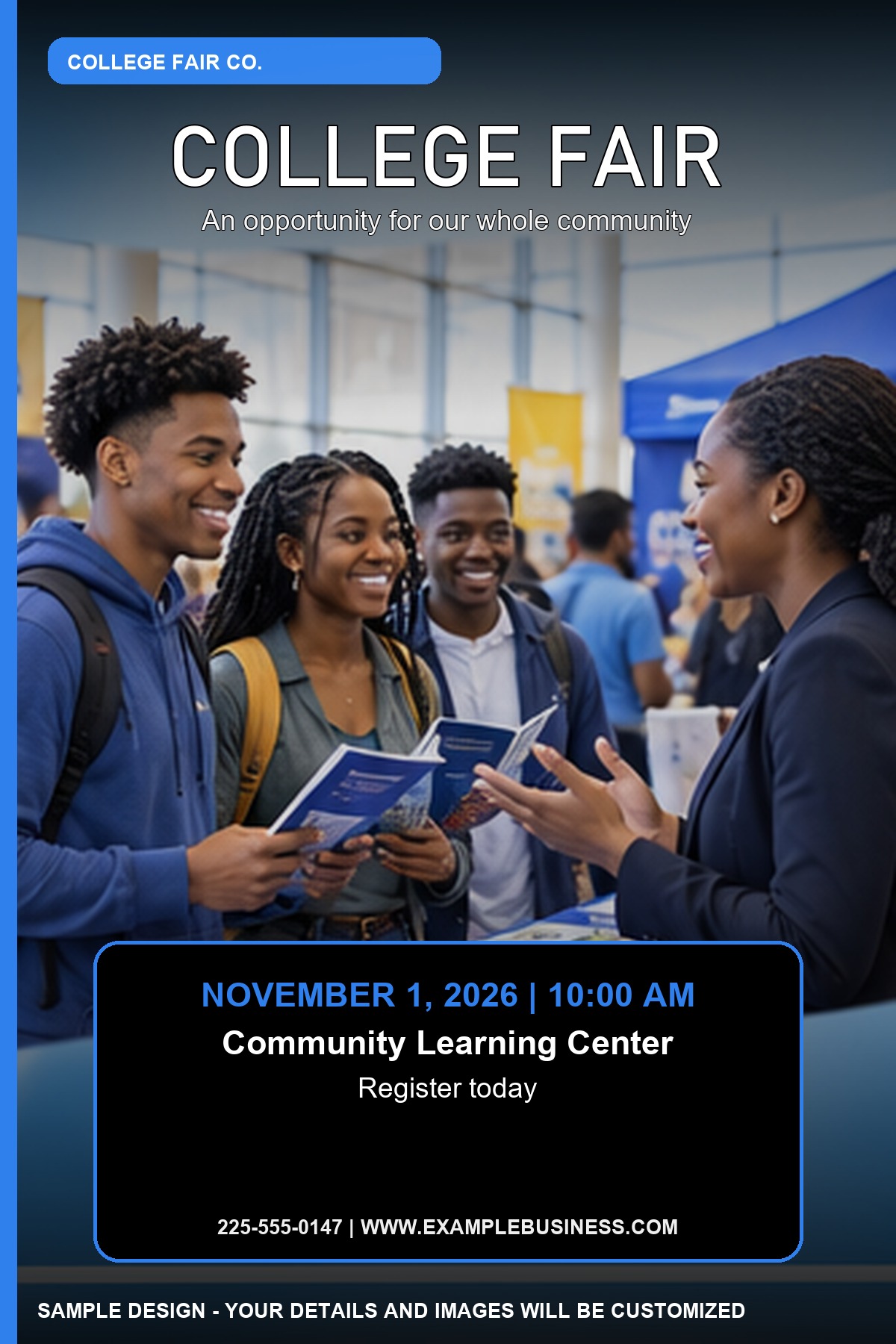 College Fair professional design template