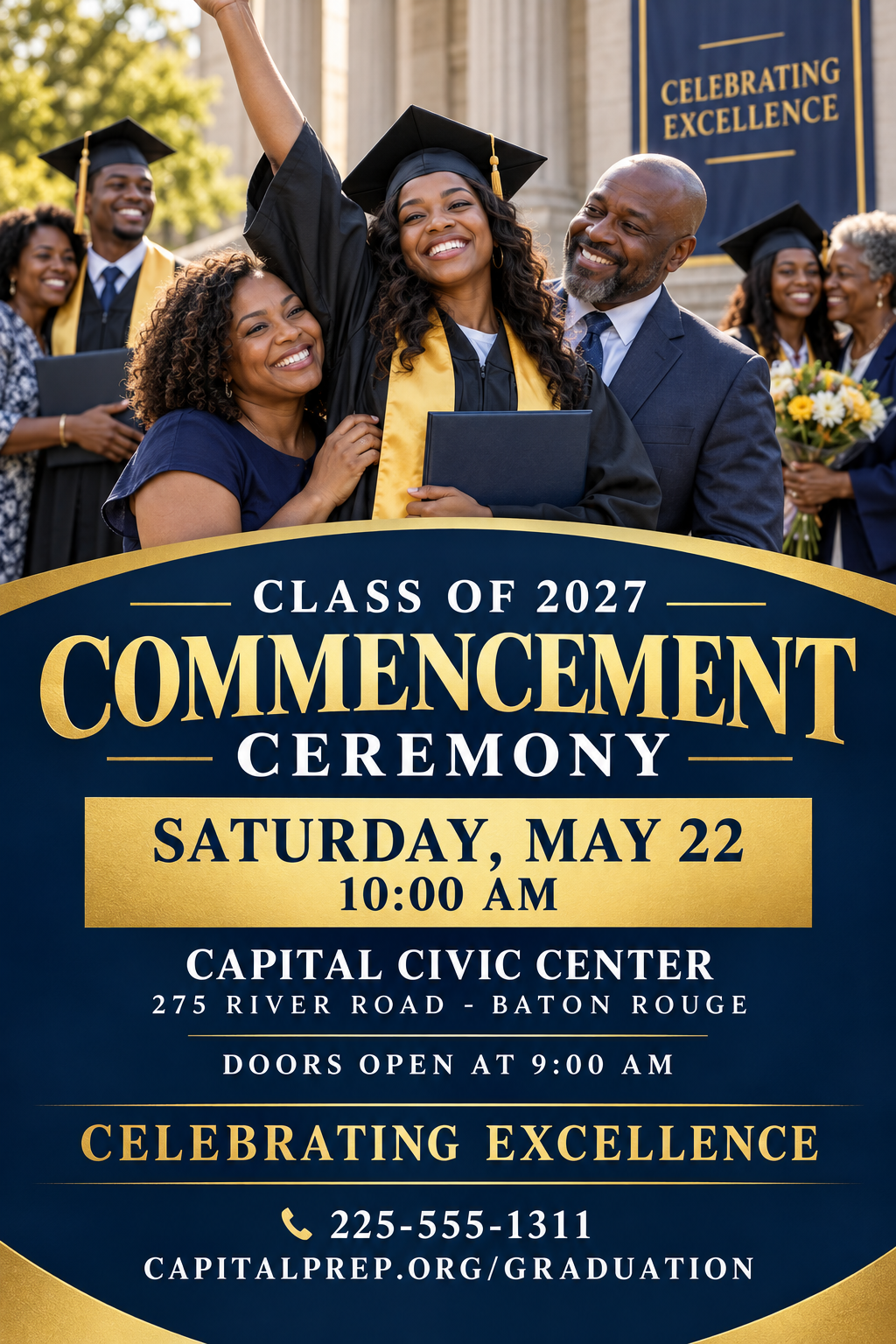 Commencement Ceremony professional design template