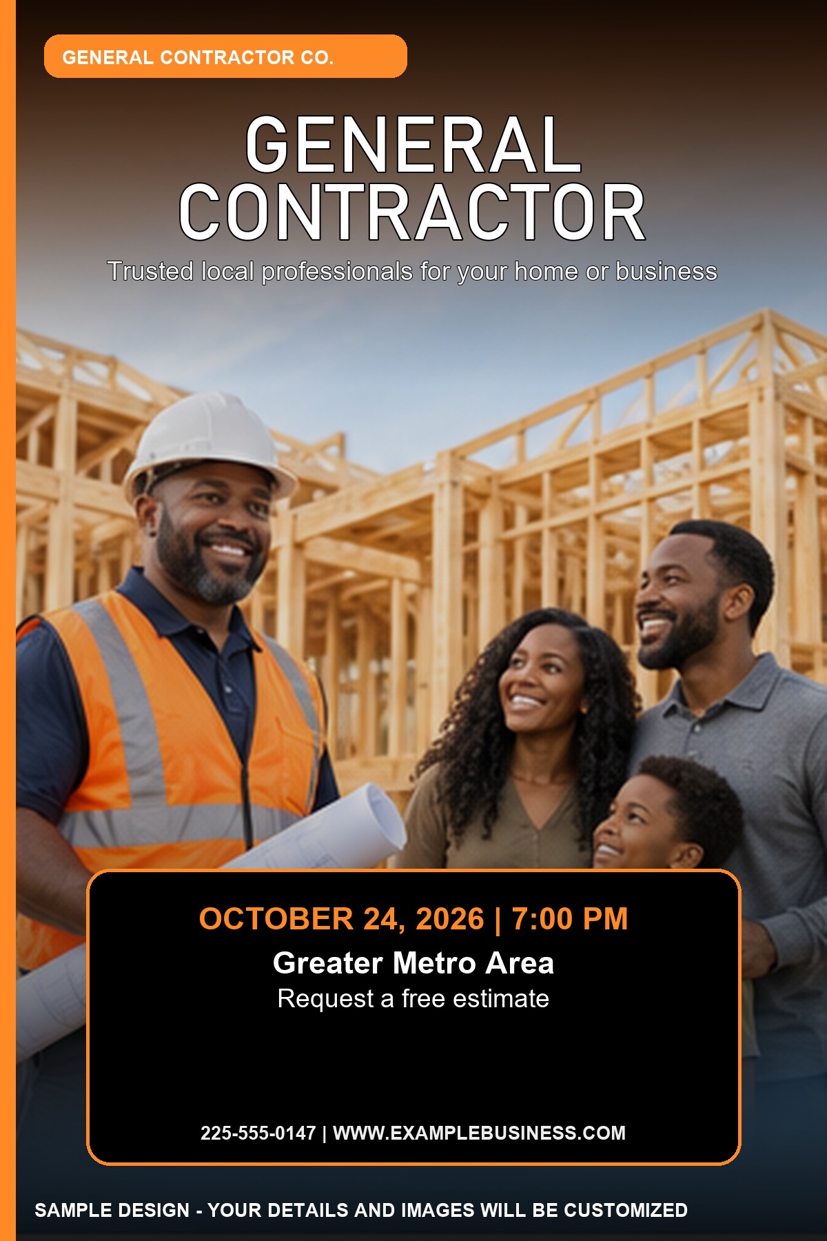 General Contractor professional design template