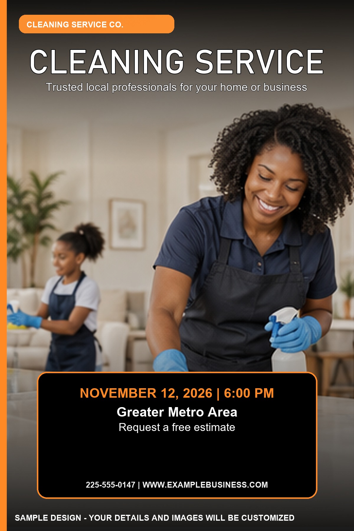 Cleaning Service professional design template