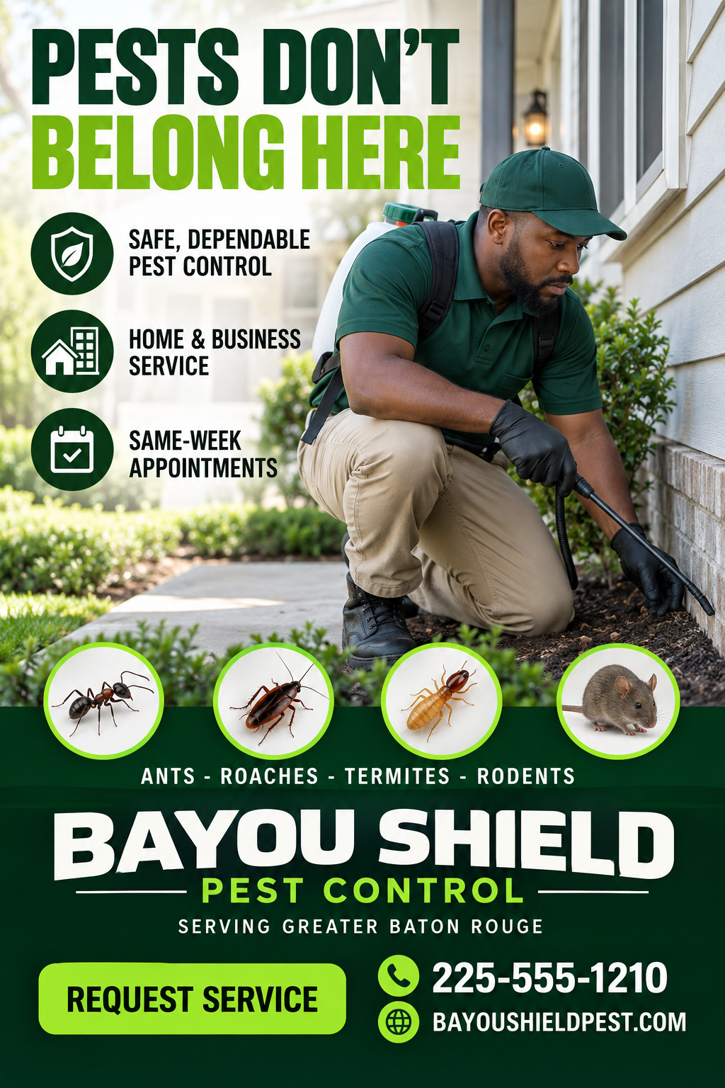 Pest Control professional design template