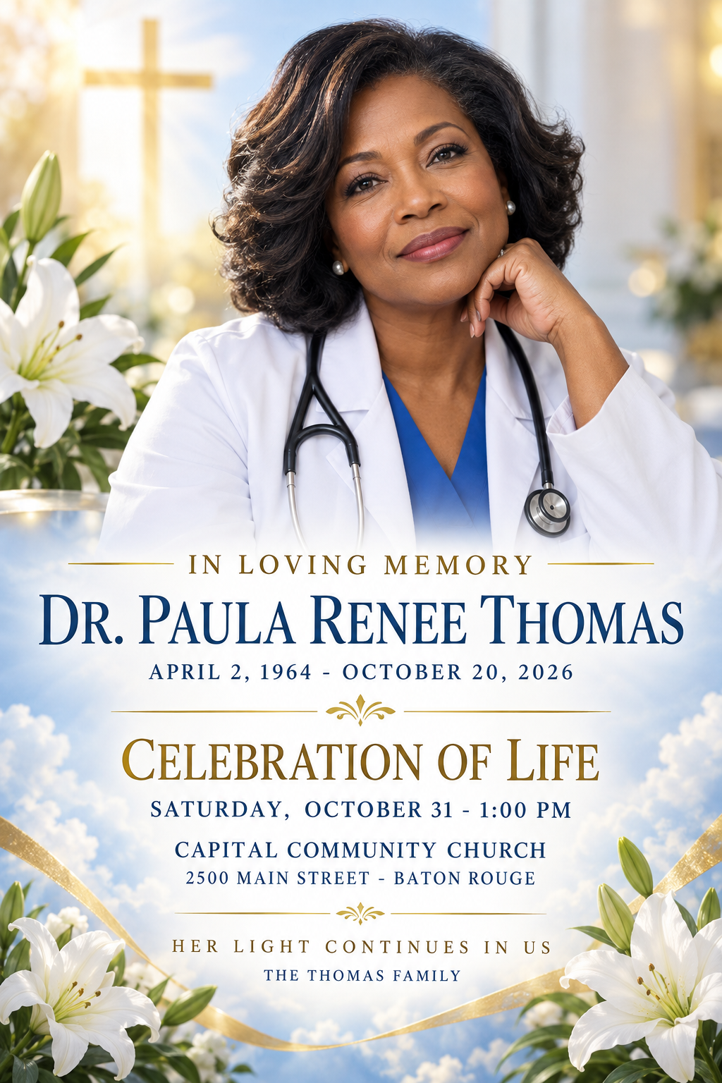 In Loving Memory professional design template