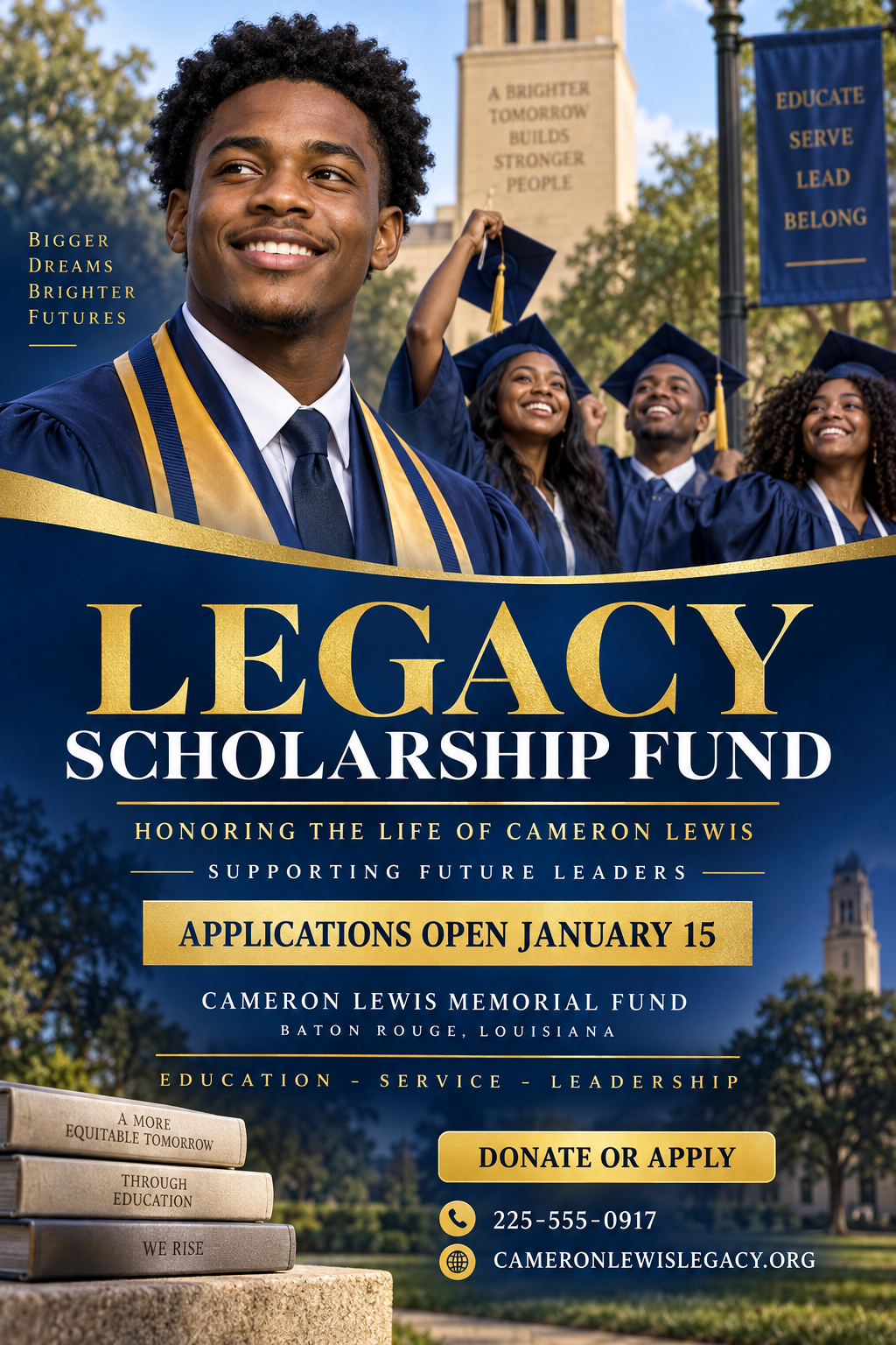 Legacy Scholarship Fund professional design template