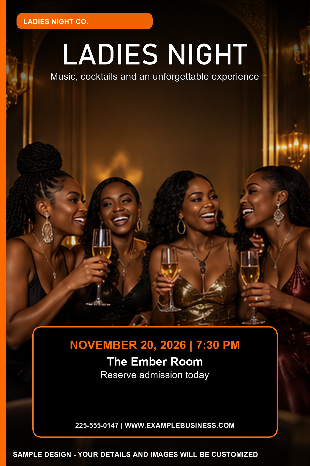 Ladies Night professional design template