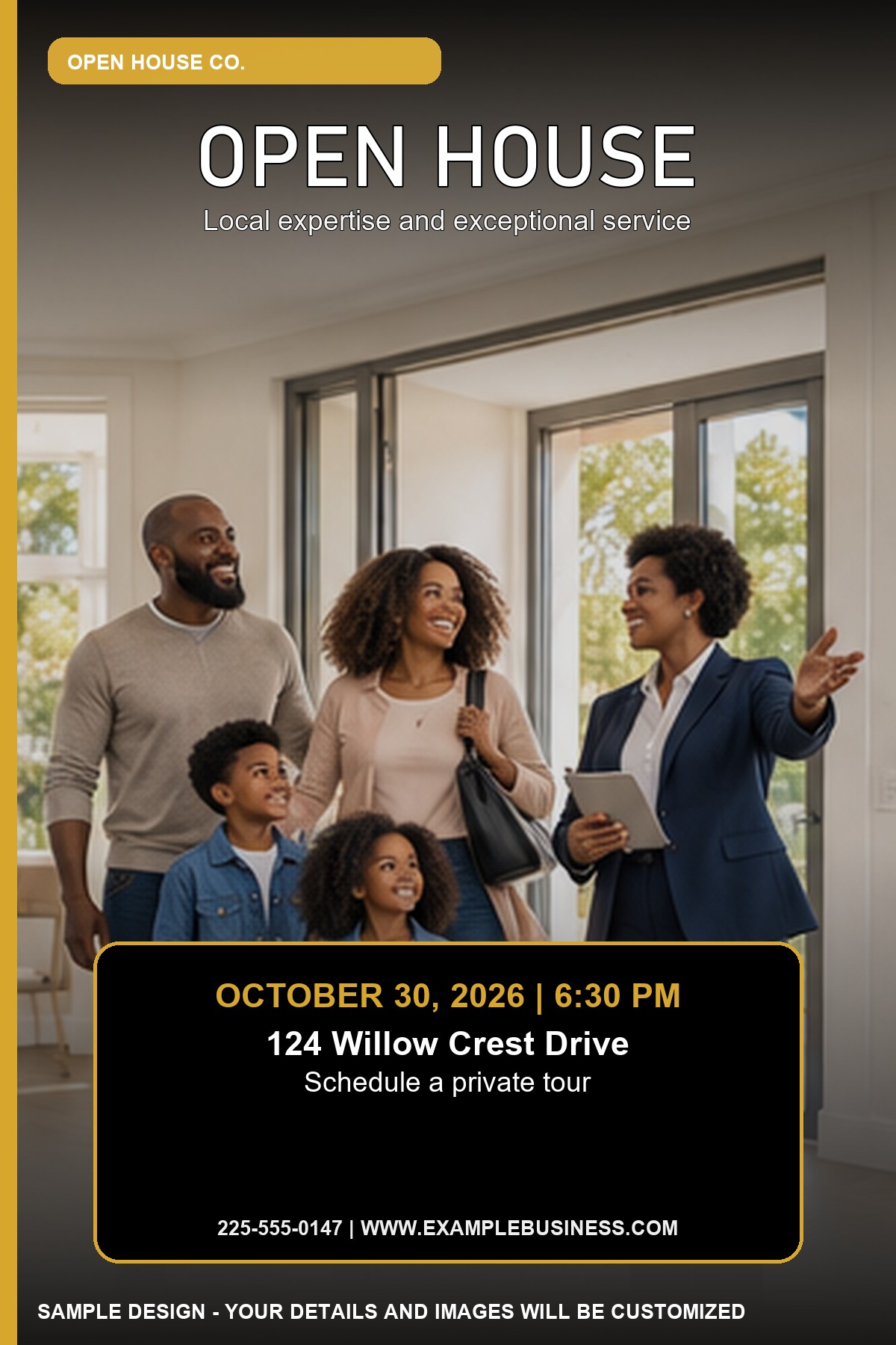Open House professional design template