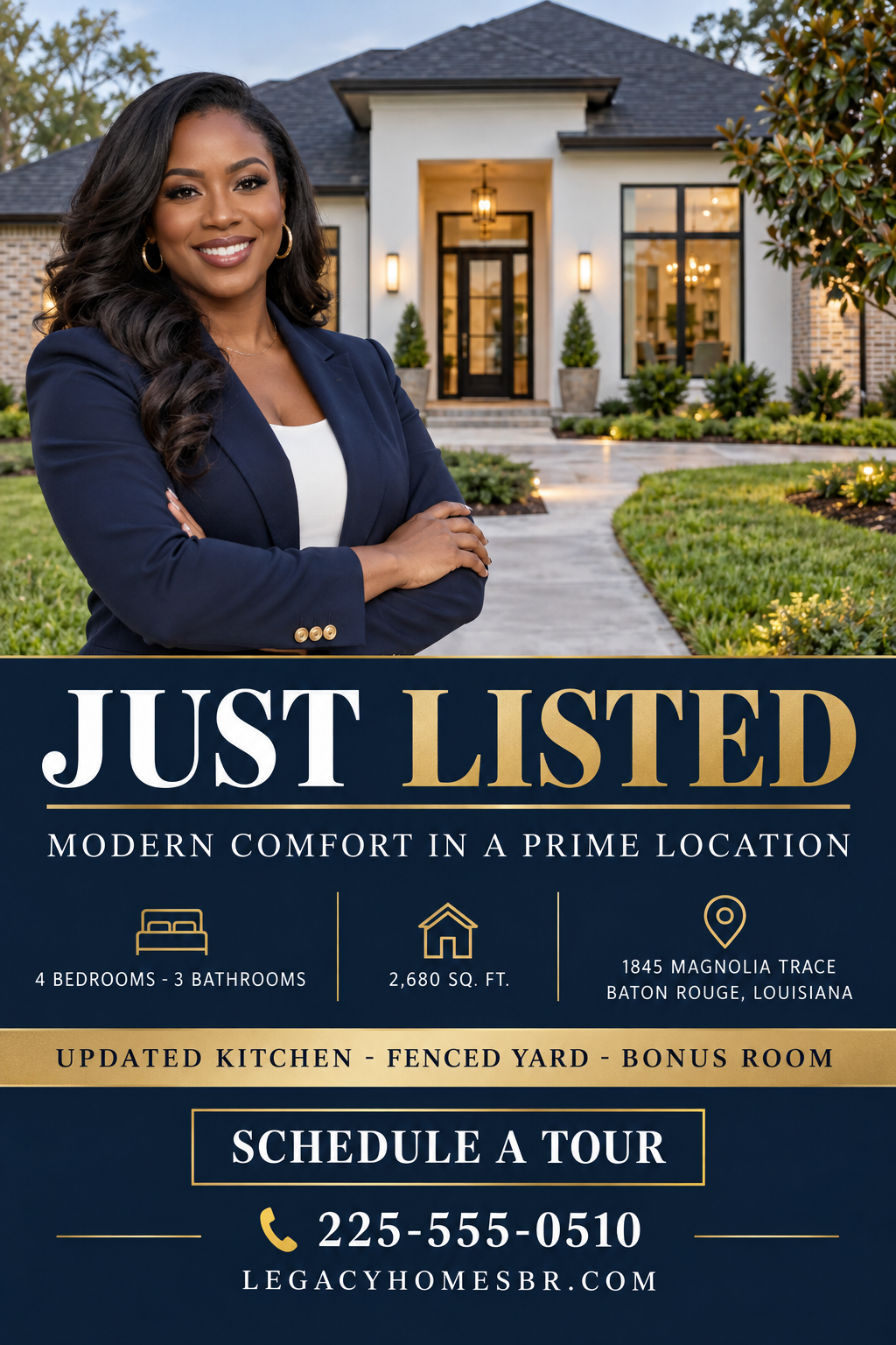 Just Listed professional design template