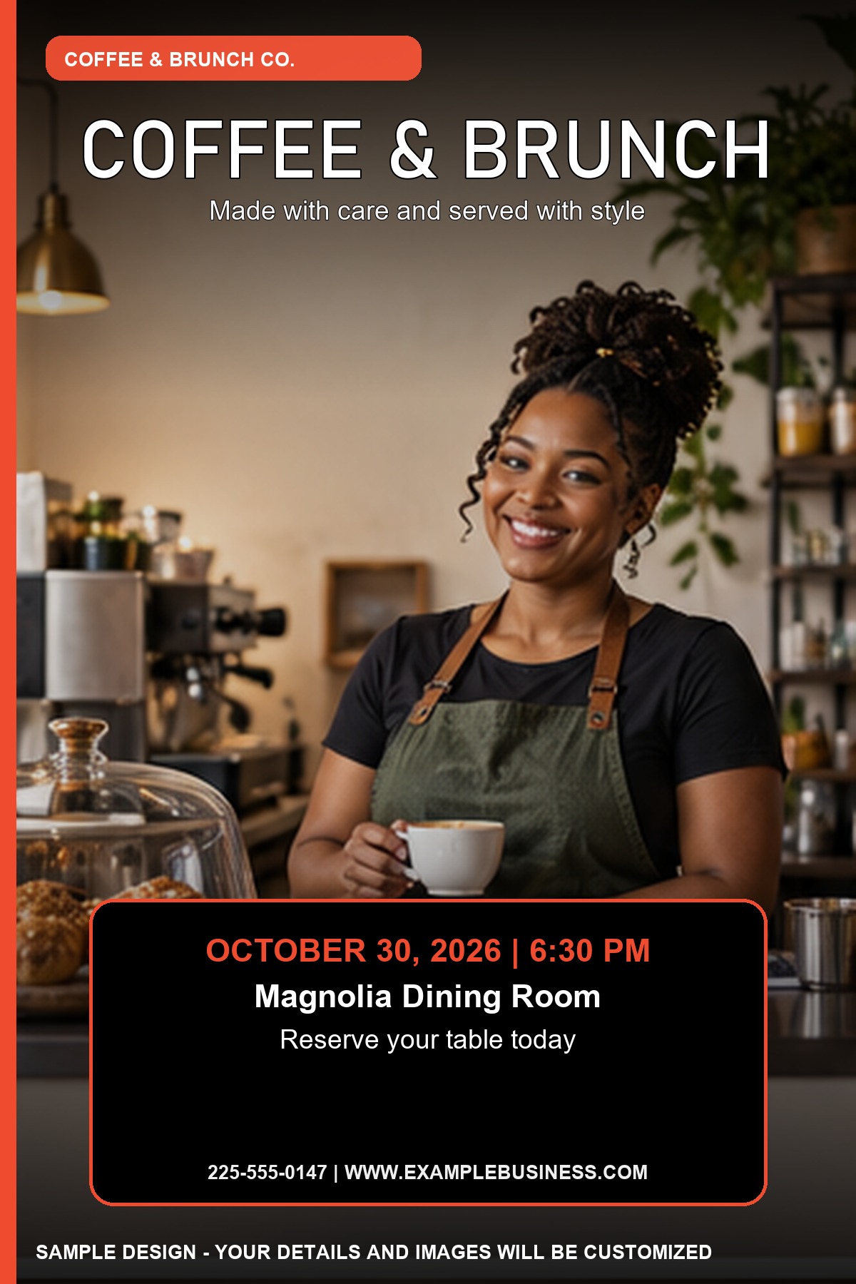 Coffee & Brunch professional design template