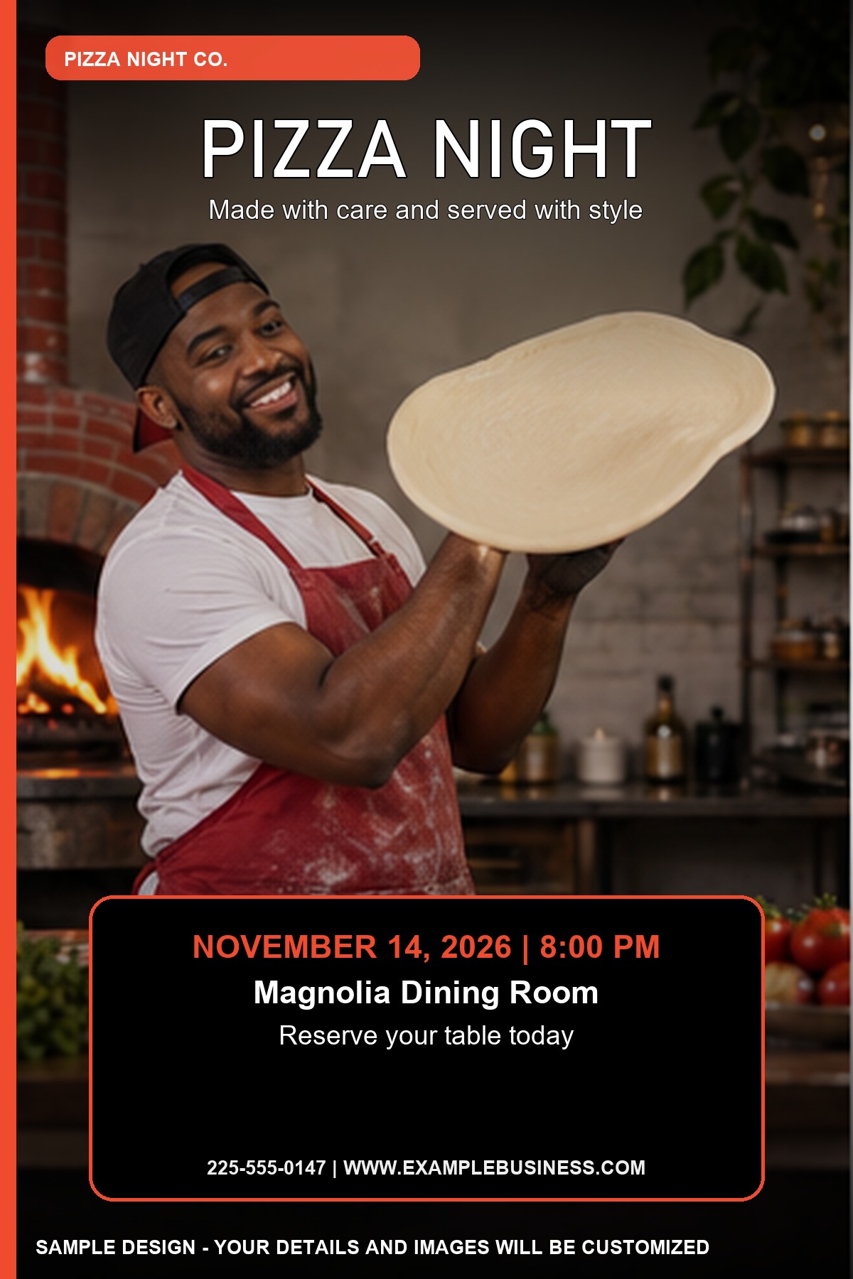 Pizza Night professional design template