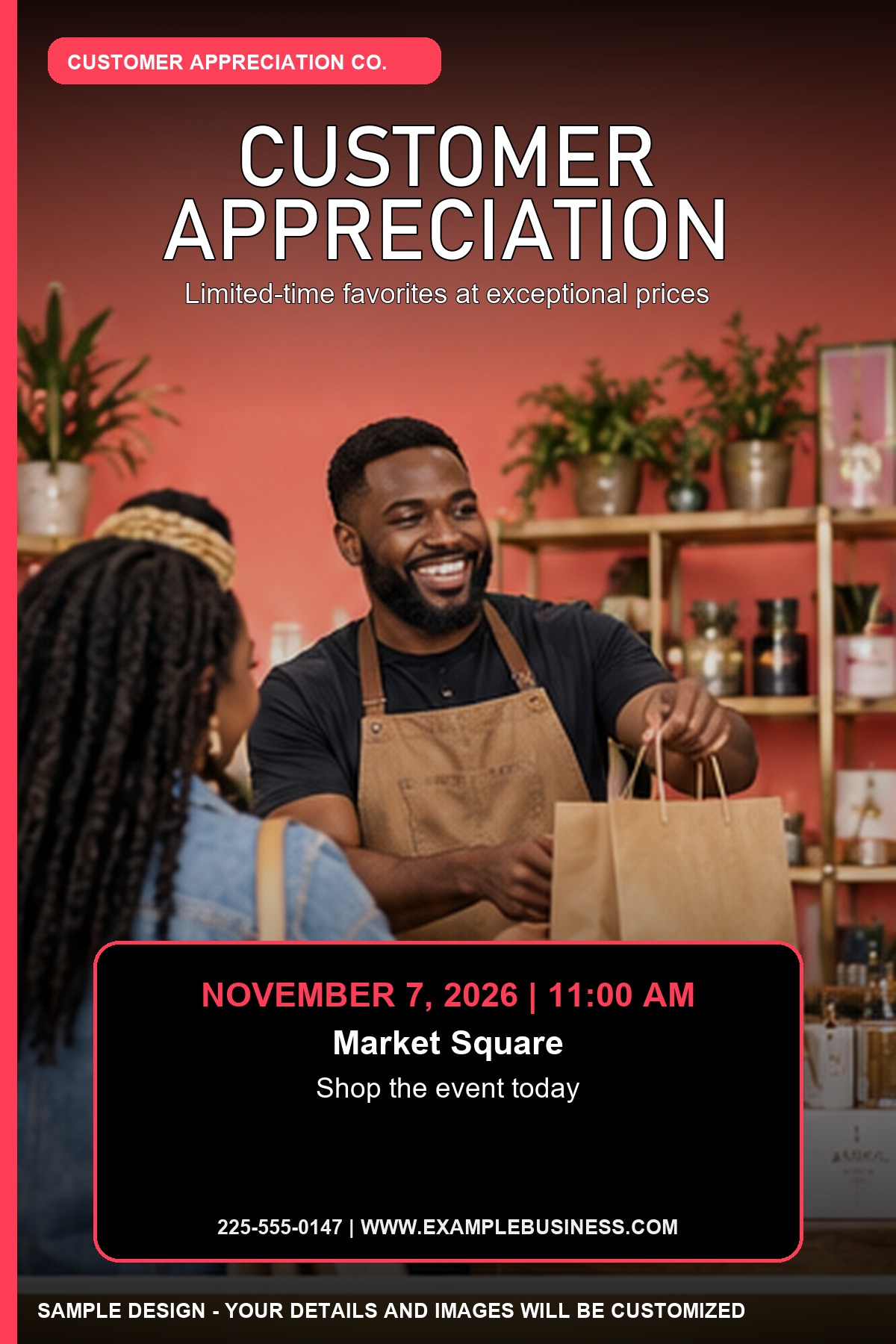 Customer Appreciation professional design template
