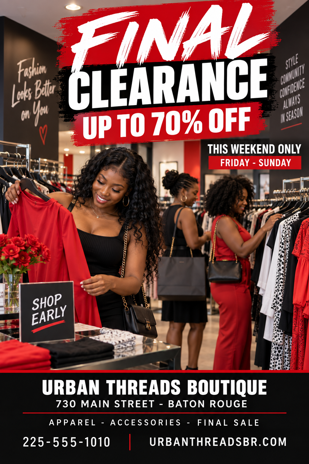 Final Clearance professional design template