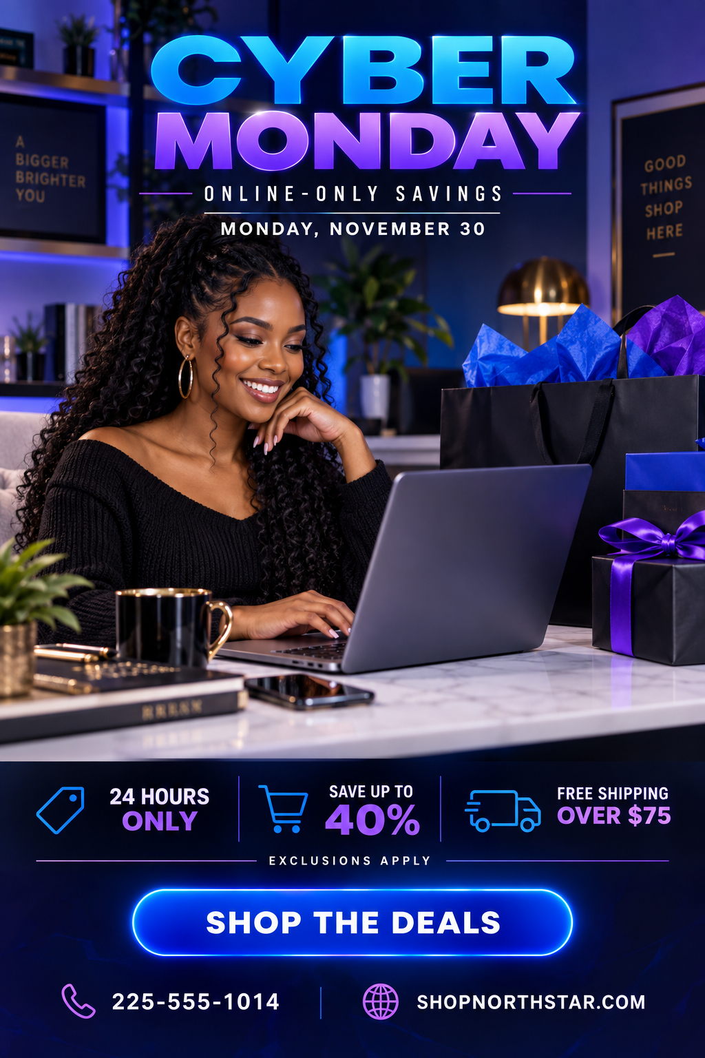 Cyber Monday professional design template