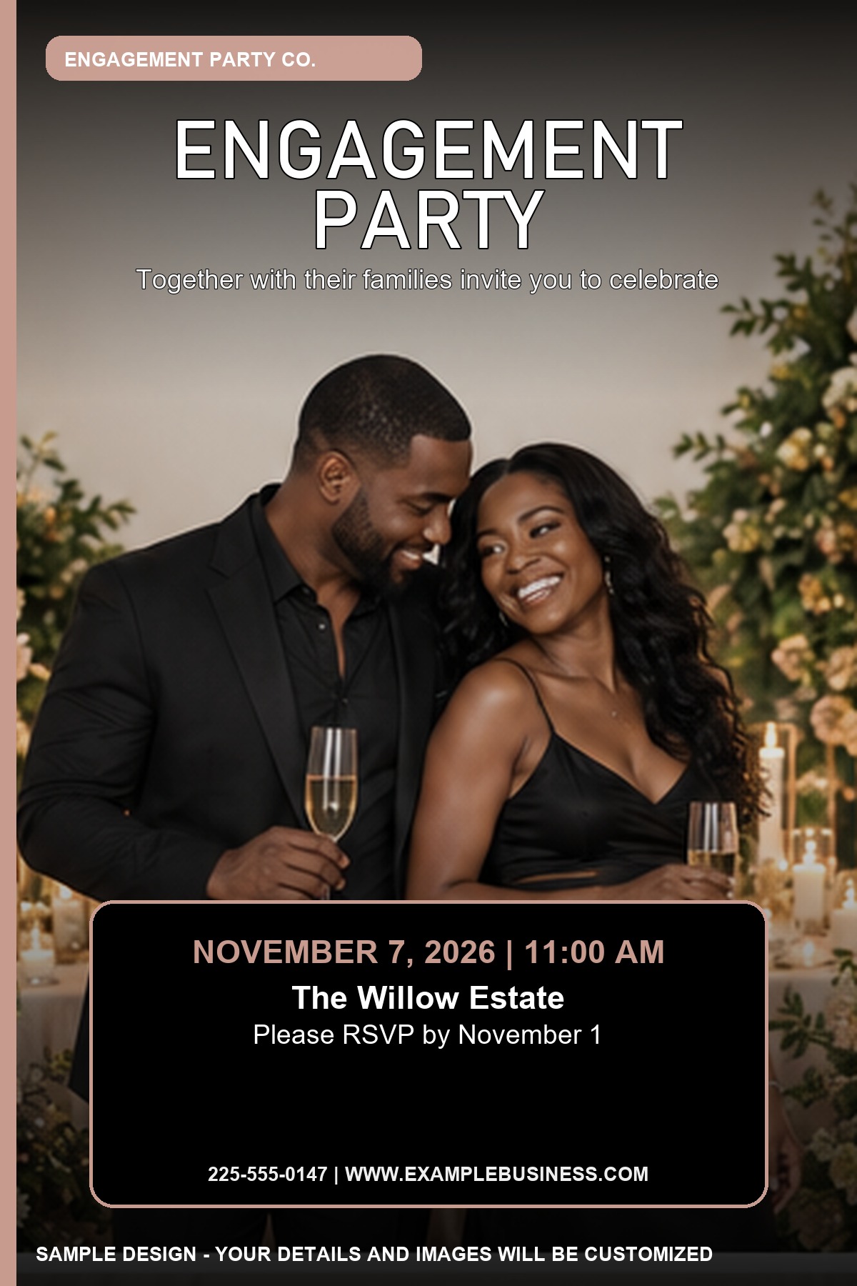 Engagement Party professional design template